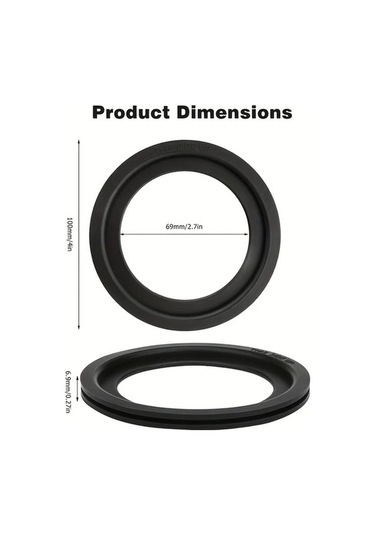 Trendooze Gaojunshop01 2 Adet Dometic 300/310/320 Conta Seti, Sızdırmaz Ve Koku Önleyici