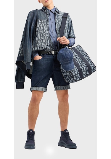 Armani Exchange Erkek Short 3Dzj65 Z1Xkz 25Fr Lacivert