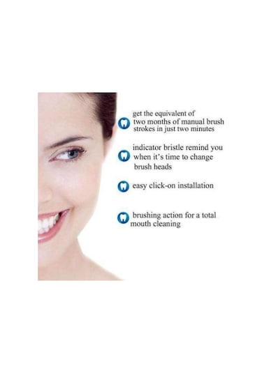 Oral-B Uyumlu Şarjlı Diş Fırçası Yedek Başlık 4 Adet