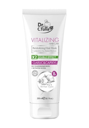 Farmasi Dr. C.Tuna Vitalizing Sarımsaklı Saç Bakım Maskesi 200 ML