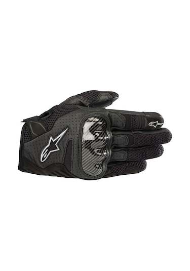 Alpinestars Stella Smx-1 Air V2 Korumalı Kadın Motosiklet Eldiveni Siyah