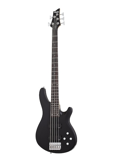 Schecter C-5 Deluxe 5 Telli Bas Gitar Satin Black