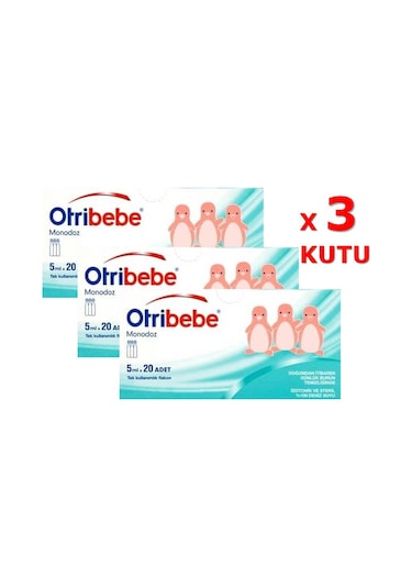 Otribebe Monodoz Deniz Suyu 5 ML 20 Flakon x 3 Kutu
