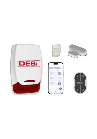 Desi Midline Smart Plus Akıllı Alarm Sistemi Wifi-bluetooth-uygu