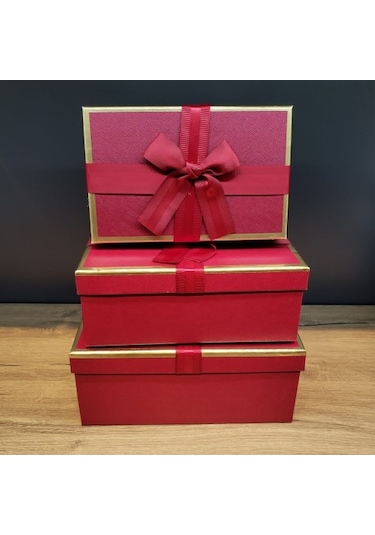 Askımo - Kare Hediyelik 3'lü Kutu Set 31900173