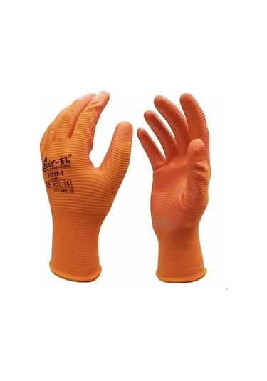 Bay-el Zebra Eldiven Turuncu El007 10 Numara