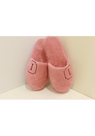 I Harf Havlu Banyo Ev Otel Lohusa Terliği Kalın Taban Terlik