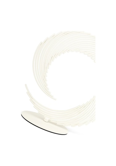 Begüsa Bakü Metal Aksesuar Biblo 35 Cm Beyaz