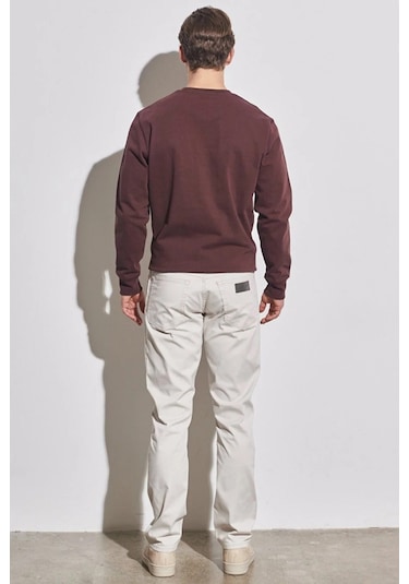 Wrangler Erkek Pantolon W12SEAB26 KREM Krem
