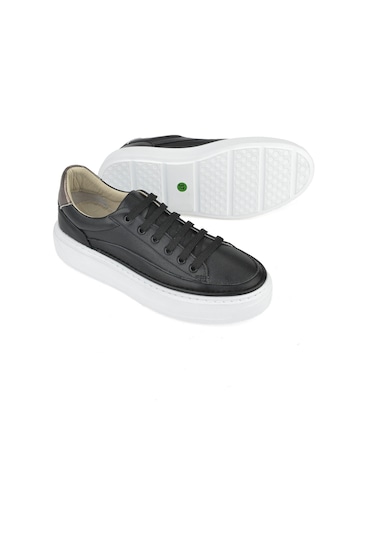 Ziya, Kadın Hakiki Deri Sneaker 1511035z6200 Siyah 1511035z6200 000 Siyah