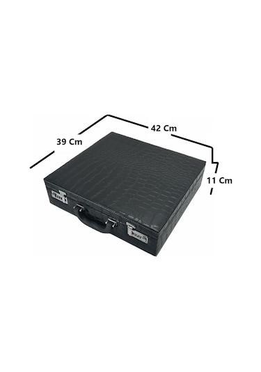 Kuyumcu Tespih Takı Taşıma Ve Saklama Çantası 44'lü Siyah