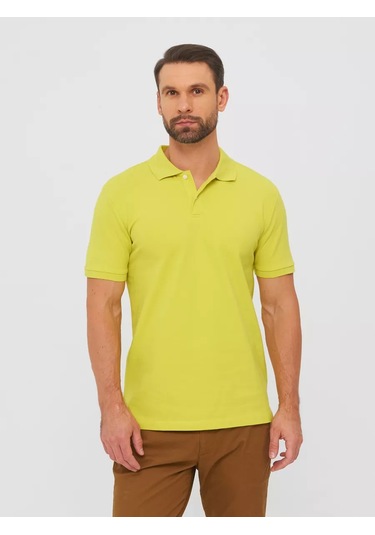 Gap Polo Yaka Tişörtler 169291186 Hardal Rengi