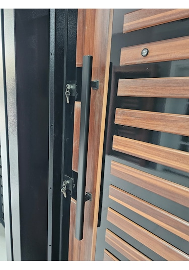 80 Cm Siyah Paslanmaz Kapı Kolu Çekme Kolu