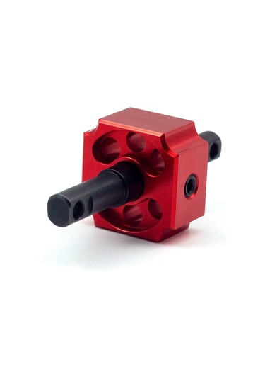 Konesam Trax4 Drag Slash İçin 5 Adet Kırmızı Alüminyum Düz Aks