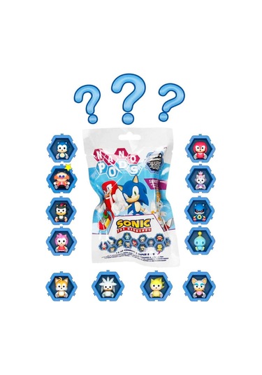 Sonic Nano Pods Sürpriz Figür Paketi S1 Koleksiyonluk Lisanslı Sonic Oyuncak Sonic