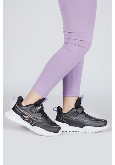 Jump 29601 Çocuk Rahat Sneaker Siyah/lila Siyah - Lila