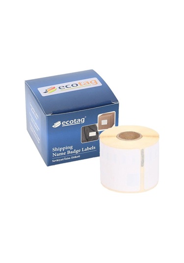 Dymo Ecotag Muadil Disket Etiketi 70X54 MM 320 Adet Etiket
