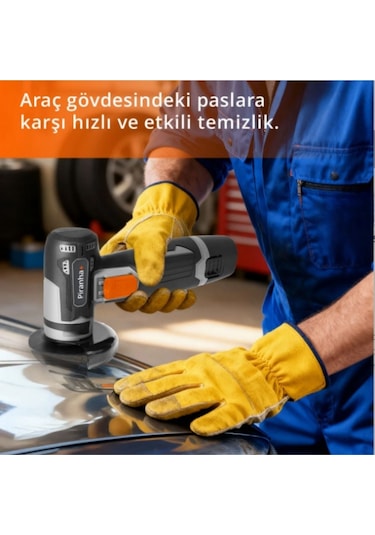 Piranha PAG-4121 Şarjlı Avuç Taşlama