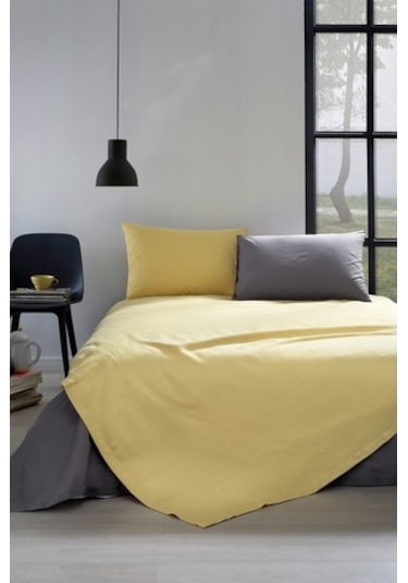 ÖZDİLEK COLORMİX HARDAL ÇİFT KİŞİLİK PİKE TAKIM