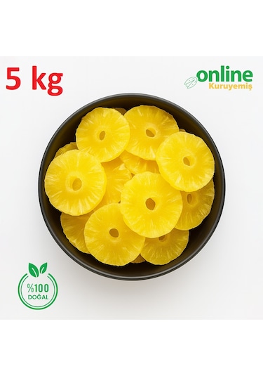 Online Kuruyemiş Ananas Kurusu 5 KG