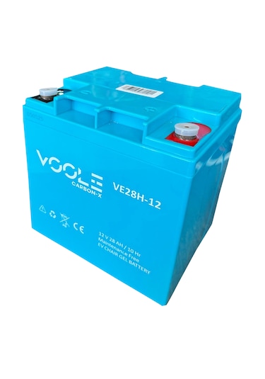 12v 28ah Dik Engelli Araç Aküsü 2025 Üretim