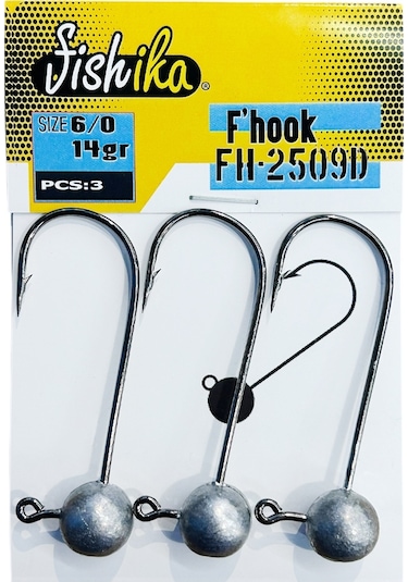 Fishika 2509 6/0 14gr Jig Head