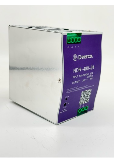 Deerco Ndr-480-24 Güç Kaynagı 480 W 24 Vdc 20a