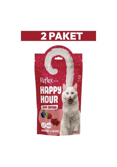 Happy Hour Love Edition Kedi Ödül Maması 2 X 60gr