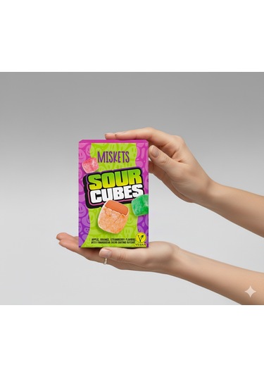 Mıskets Karışık Meyvelı Şeker Kaplı Yumuşak Şeker 50 Gr X 8 Adet