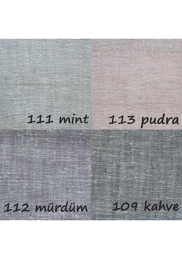 Katlamalı Keten Tül Stor Perde (444106741)