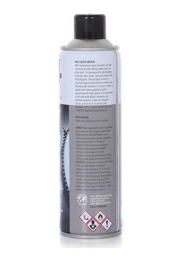 404 Sıvı Gres Yağı Spreyi Zincir Yağlama Spreyi 3 x 400 ML