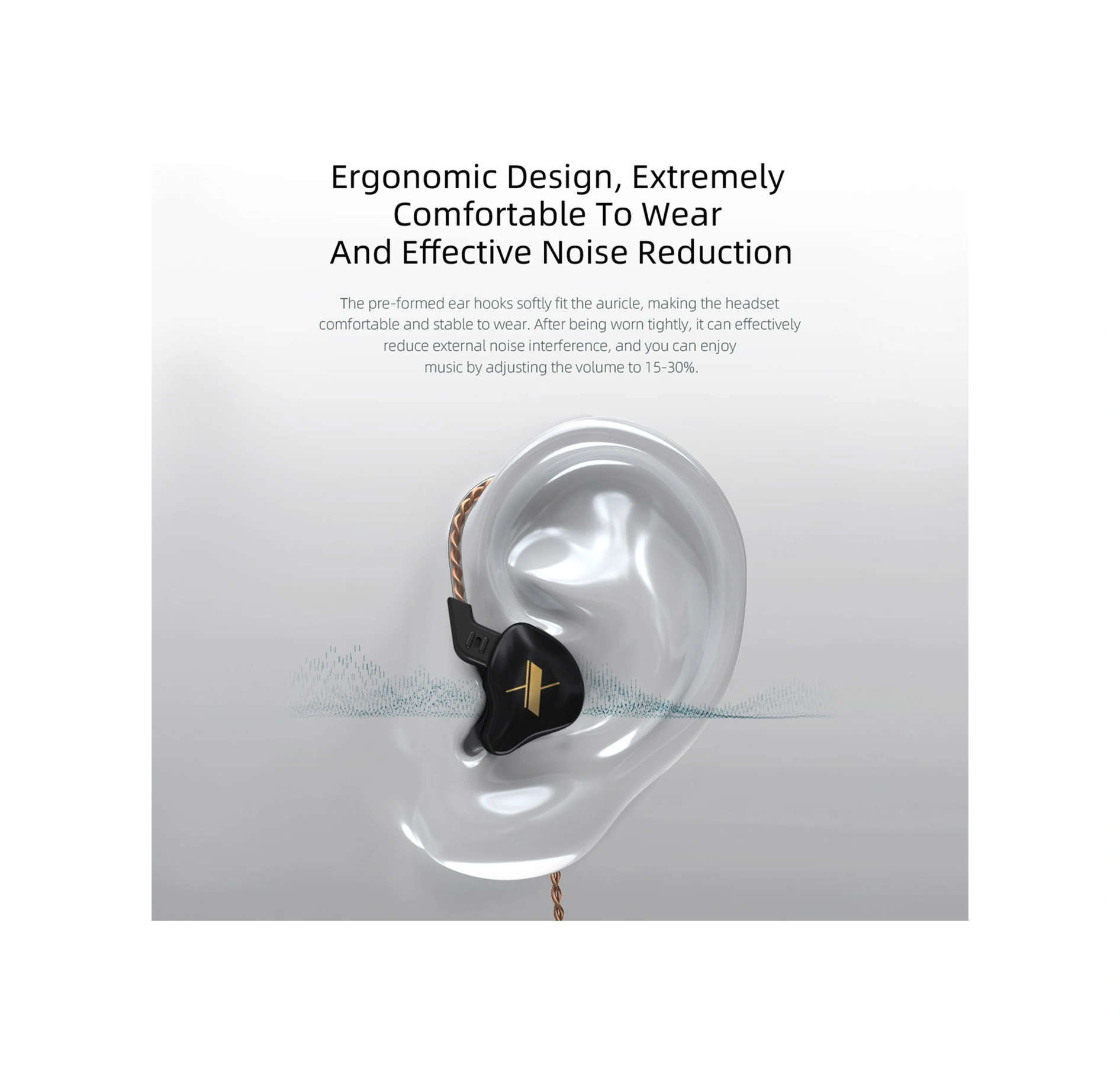 Moveevo Edx Kulak İçi Kulaklık, 3.5mm Kablolu, 1dd Sürücü, Kesilebilir Kablo, 10mm Hoparör, Mikrosuz Beyaz Edx