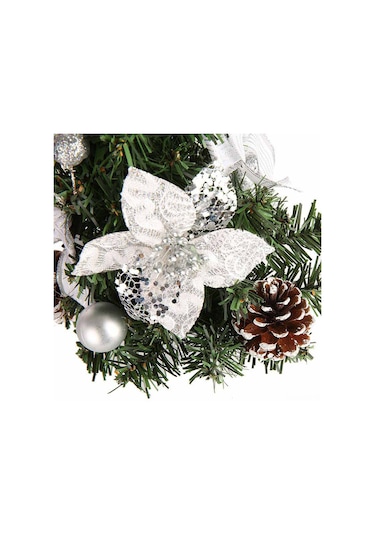 Geeroyoo Mini Noel Ağacı Süsü: 20cm Altın Renkli Masaüstü Dekorasyon, Ev Ve Hediye İçin İdeal