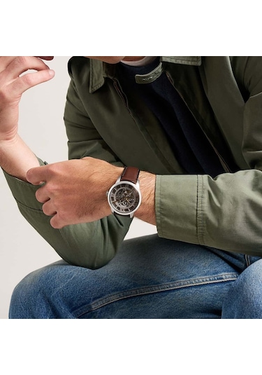 Fossil Fme3270 Erkek Kol Saati Metalik Gri