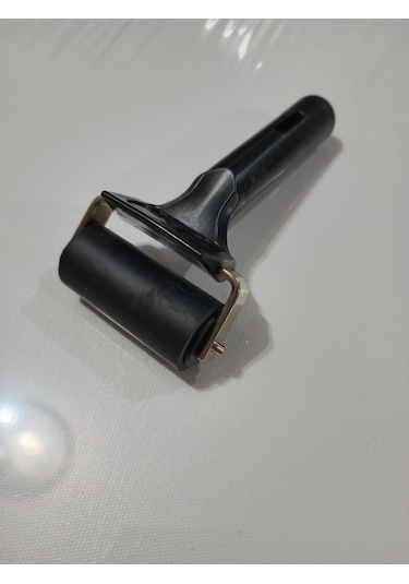 Gebzeli Linol Baskı Merdanesi Sert Plastik Sap Kauçuk Merdane 5cm Genişlik