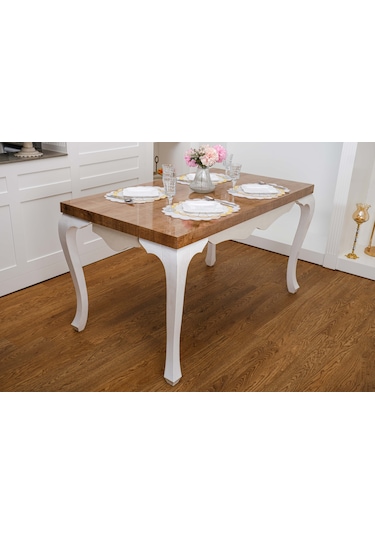 Finezza Mila Nakışlı Keten Efekt Kumaş Krem Sarı A.Servis 33x45 cm 4 Ad.-1392 Krem