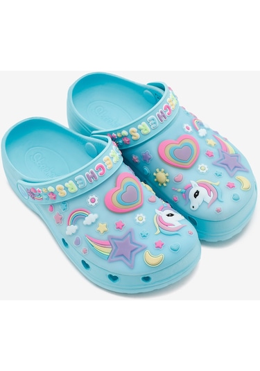 Skechers Heart Charmer - Miss Girly Büyük Kız Çocuk Mavi Sandalet 308406l Tqmt Mavi