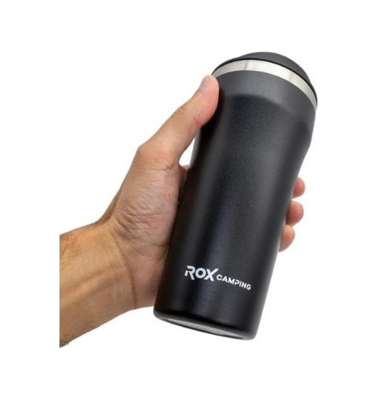 Rox Campıng Kahve Termosu0.45 Lt - Siyah Siyah