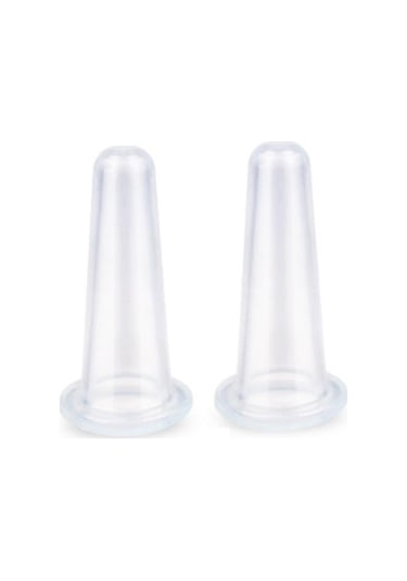 4 Adet Masaj Vakum Kavanoz Kutular Çukurluğu Silikon Kutular Yüz Masajı İçin Anti Selülit Kırışıklık Karşıtı Cihaz Masajı Çukurluğu Seti