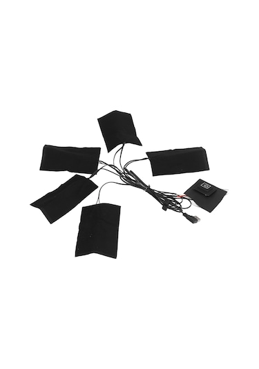 Shineyee 5'li Usb Isıtıcı Pad, 3 Seviye Sıcaklık Regülatörlü, Yumuşak Kompozit Tel, Dış Etkinlikler İçin Isı Ve Konfor Sağlar