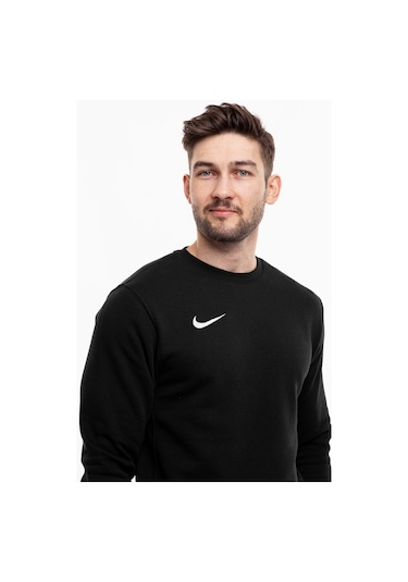 Nike M Nk Flc Park20 Crew Erkek Sweatshirt Siyah