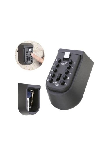 Mühlen Safe Key 9 Şifreli Çelik Kasa Anahtar Kasası Kutusu Anahta