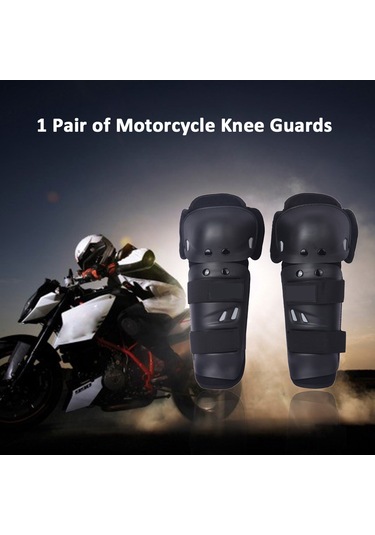 Wezone &quot;motor Yarışı Dizlikleri - Nefes Alabilir Pe Kabuklu, Çift Kayışlı Diz Koruyucu&quot; Çok Renkli