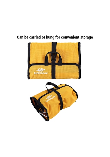 Luckstone Tırmanma Quickdraw Asılı Saklama Çantası Tırmanma Dişlisi Kırmızı Kızıl Kırmızı