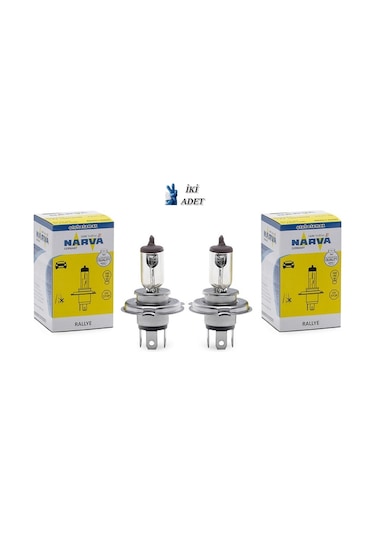 Narva 2 Adet 12v. H4 100/90w Ampul, No.48901, Ean.4013790324085