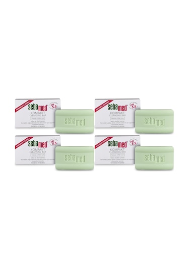 Sebamed Sabun Kompakt Hassas Cilt 100gr 4 Lü Set