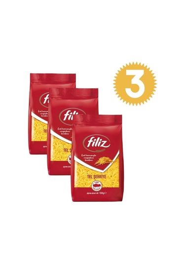 Filiz Tel Şehriye 3 x 500 G