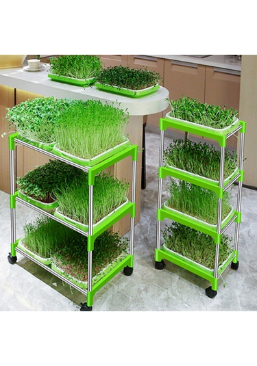 Neevoyu Ev Bahçesi İçin Isı Saklama Özelliği Ve Hava Delikleri İle Yemek Kalitesi Pp Materyal Bitki Yetiştirme Tepsisi Kapaklı