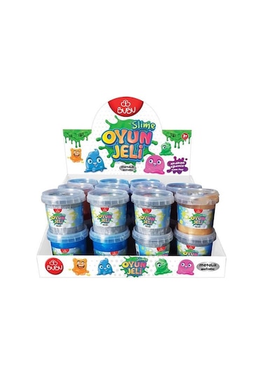 Bu-Bu Oyun Jeli Metalik 145 Gr. Oyuncak Slime