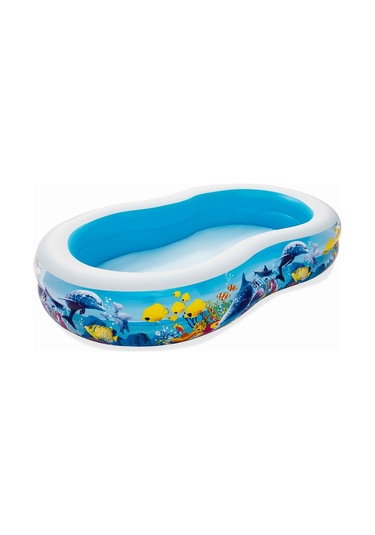Bestway Desenli Oval Şişme Havuz